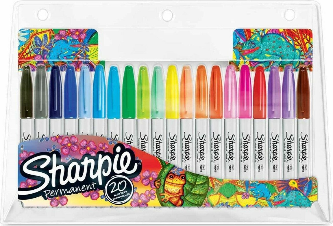 Sharpie Sharpie Permanentmarker BIG PACK CHAMÄLEON 20 Stifte