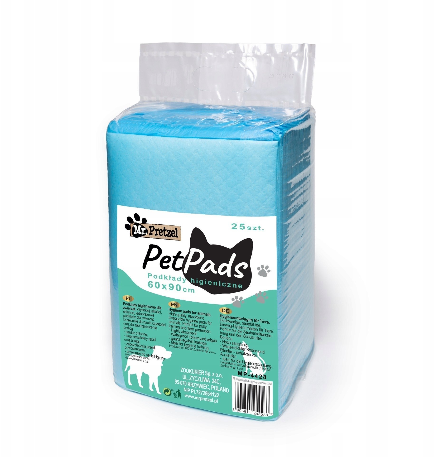 Mr. Pretzel Podkłady higieniczne 60x90cm 25szt
