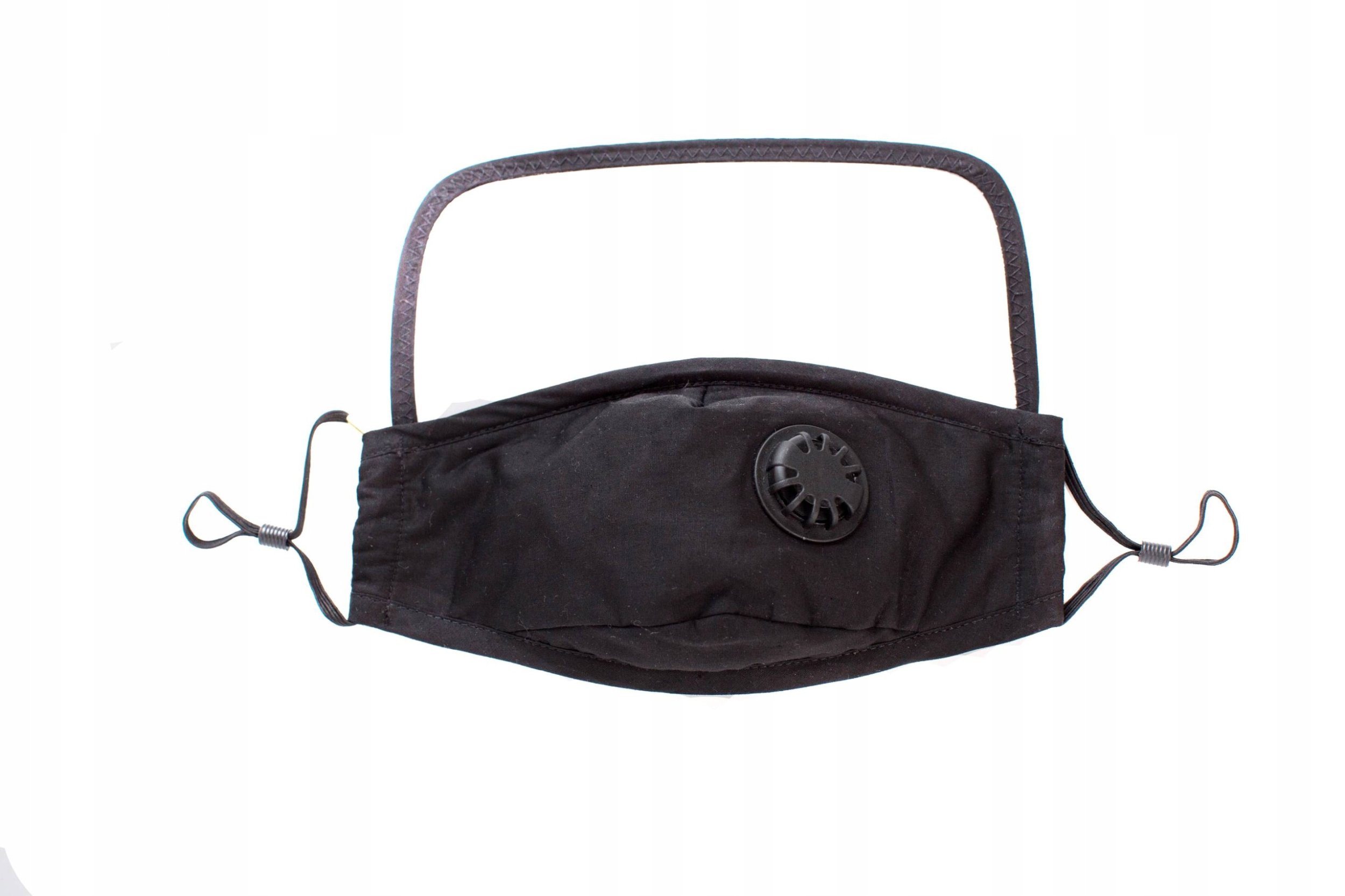 KOMPLET Maska z Przyłbica + 3x FILTR PM 2.5