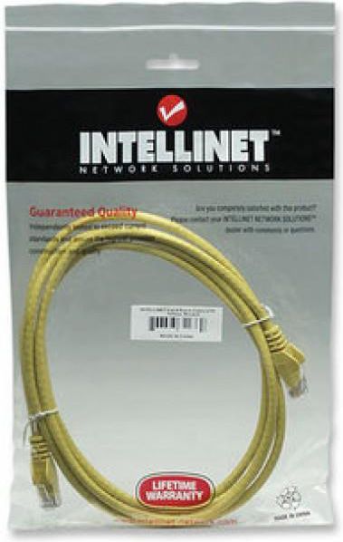 Intellinet Network Solutions PATCH CORD CAT6 UTP 1,0M ŻÓŁTY 100% MIEDŹ (342346)