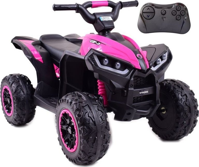 Import SUPER-TOYS QUAD NA AKUMULATOR Z PILOTEM XC SPORT, MIĘKKIE KOŁA ,HIT/HL578