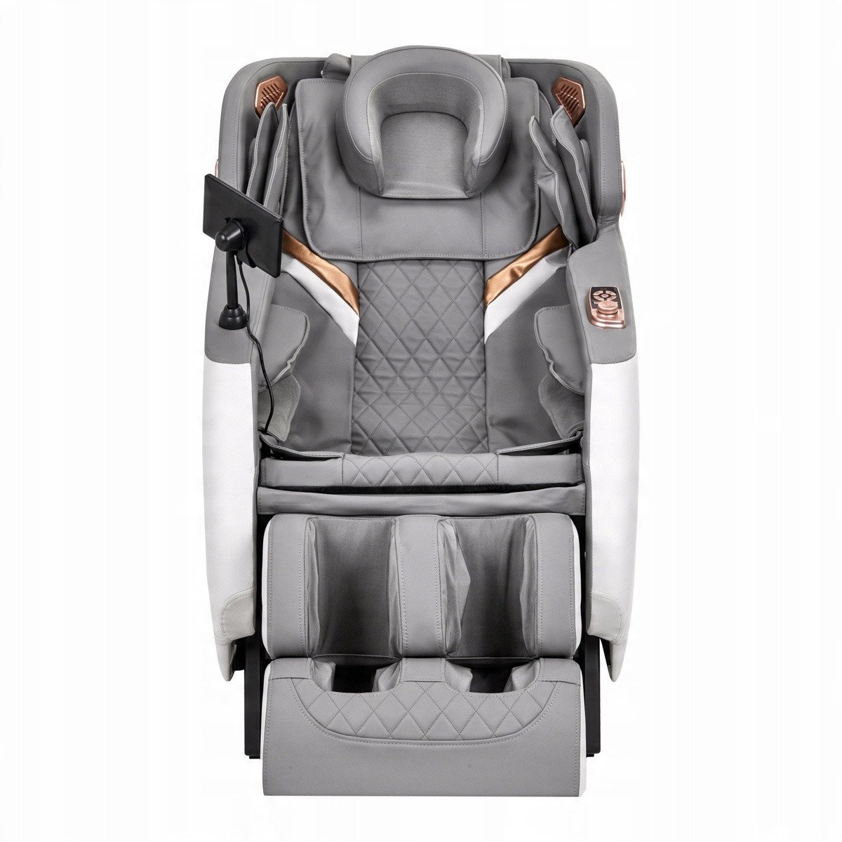 Sakura fotel masujący Classic 802A Biało Szary