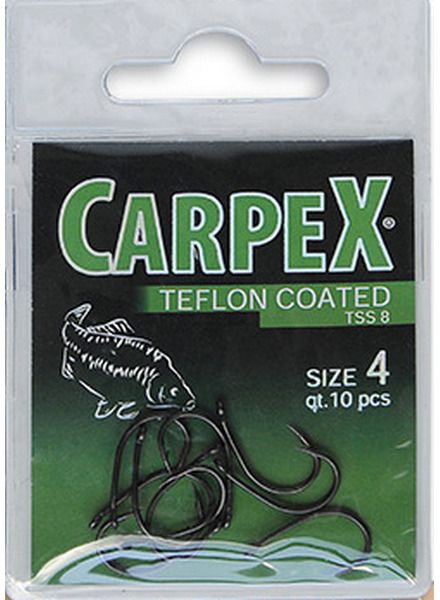 Carpex Haczyk Teflon Super Strong 8, r. 6 (10 szt.) (02-C-TSS8-006)