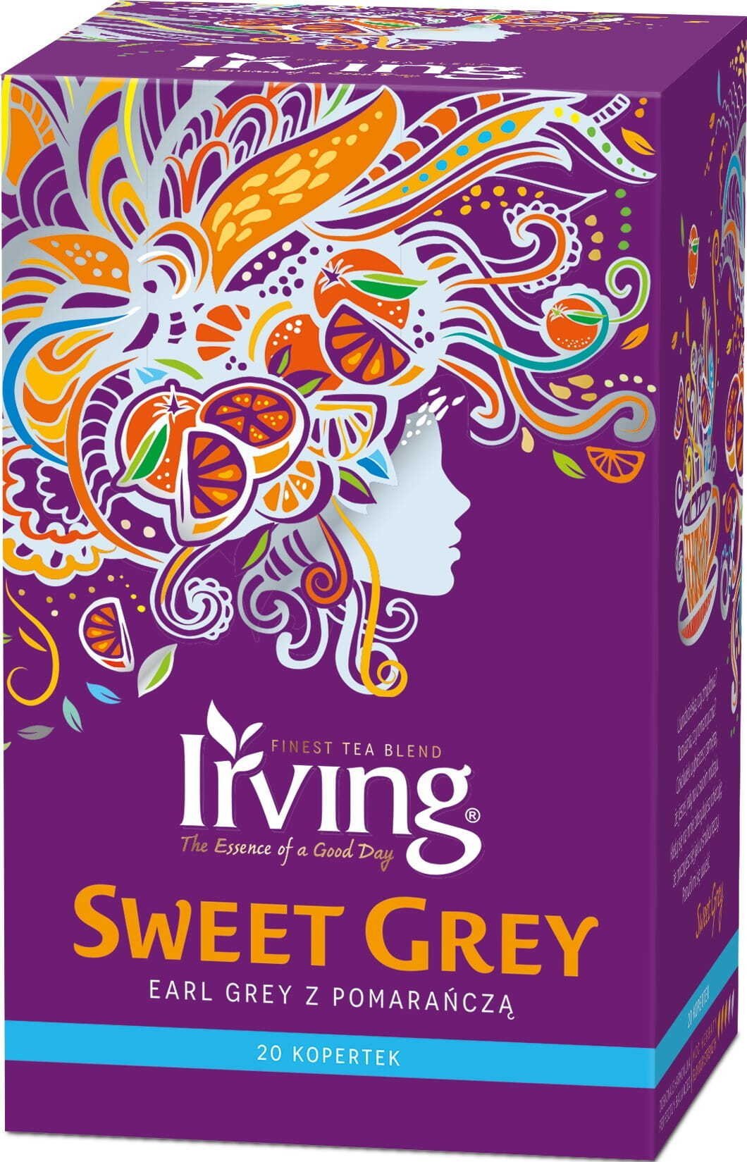 Irving Herbata czarna Sweet Grey 20 kopert