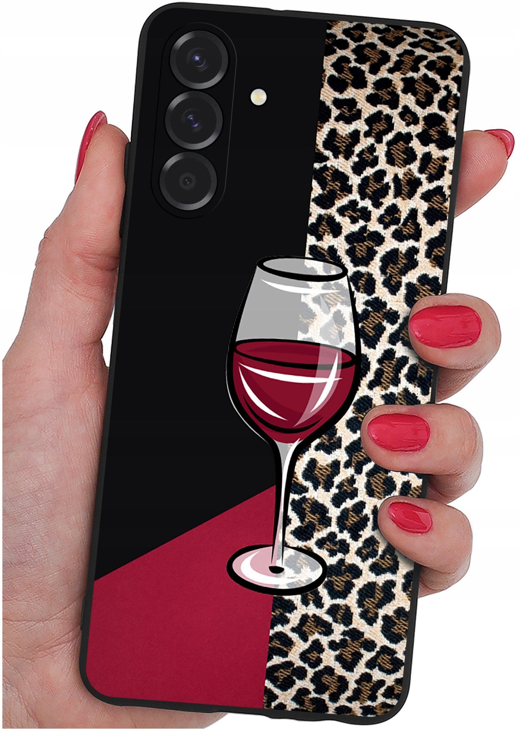 ETUI do Samsung A36 5G | WZORY | SILIKONOWE MATT CASE + SZKŁO 9H