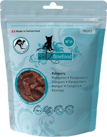 Catz Finefood Catz Finefood Monoproteinowy Kangur Przysmak Dla Kota 45g