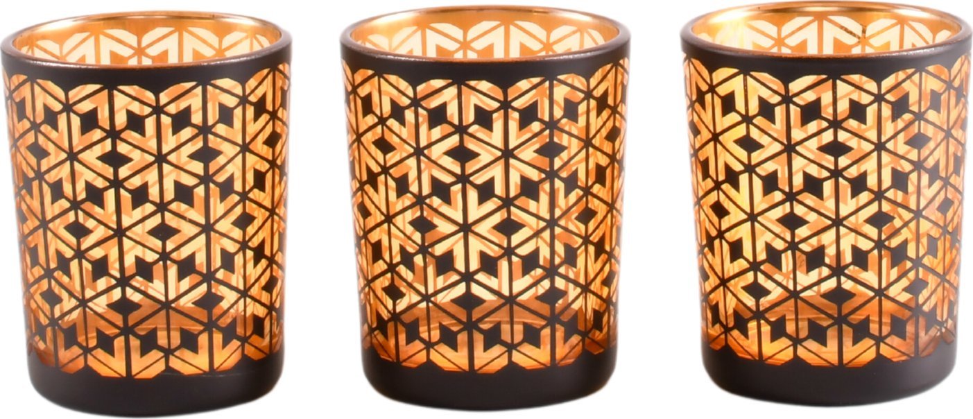 Świeczniki Elche 3 szt.