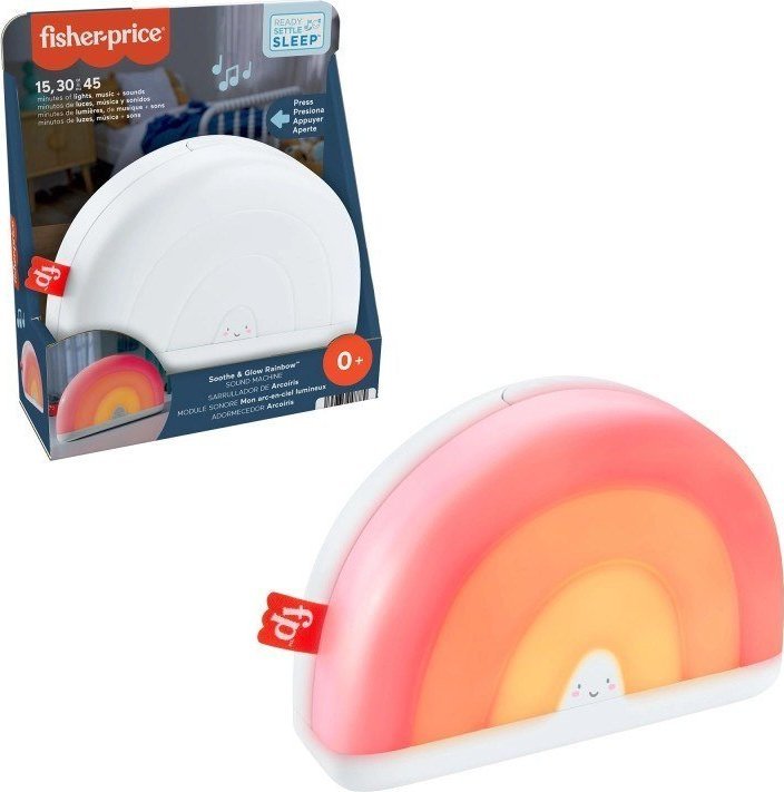 Mattel Fisher-Price Uspokajacz Świecąca tęcza HGB91 p4 MATTEL