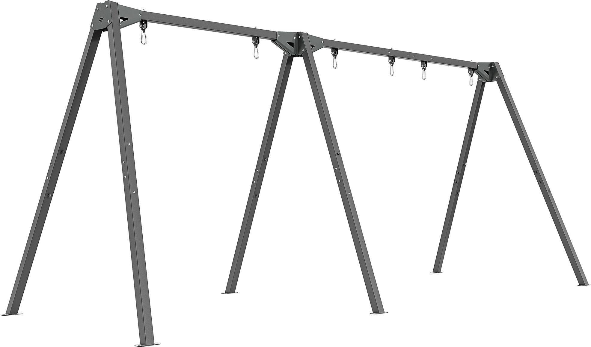 Huśtawka 3-stanowiskowa na łożyskach (stelaż) PREMIUM MO-014 - Marbo Sport