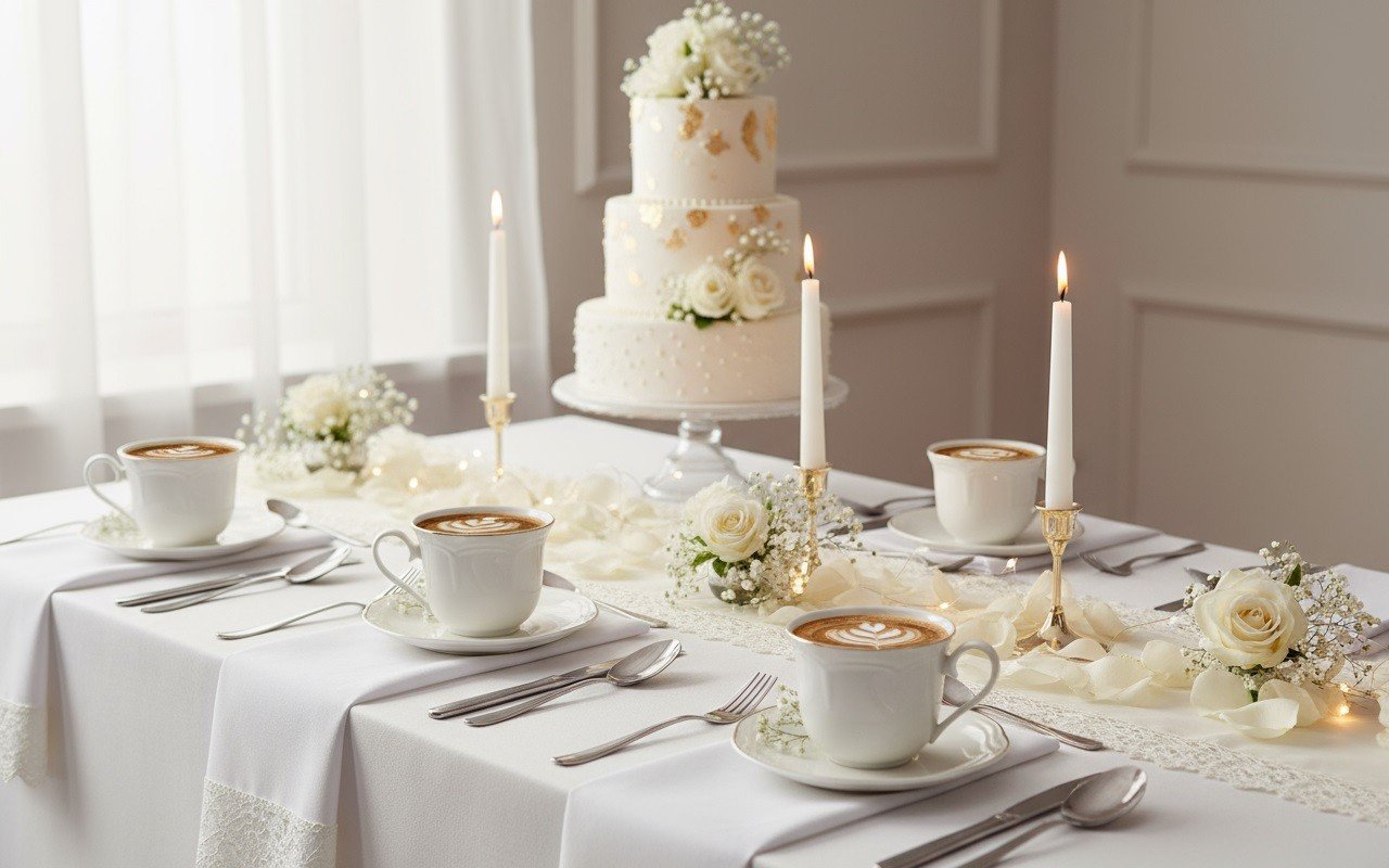 Komplet 2 filiżanek 250 ml + spodki Atlanta