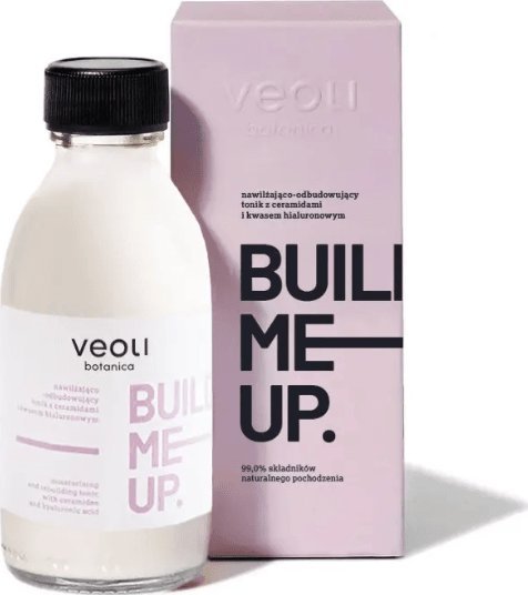 Veoli Botanica Build Me Up Nawilżająco-odbudowujący tonik z ceramidami 150ml