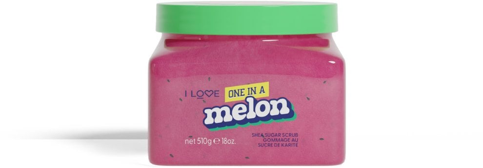 I Love, One In A Melon, Exfoliating, Body Scrub, 510 g For Women