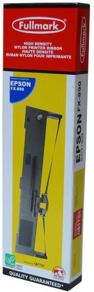 Fullmark Taśma do drukarki dla Epson FX 890, LQ 590 czarna (NC617BKFM)