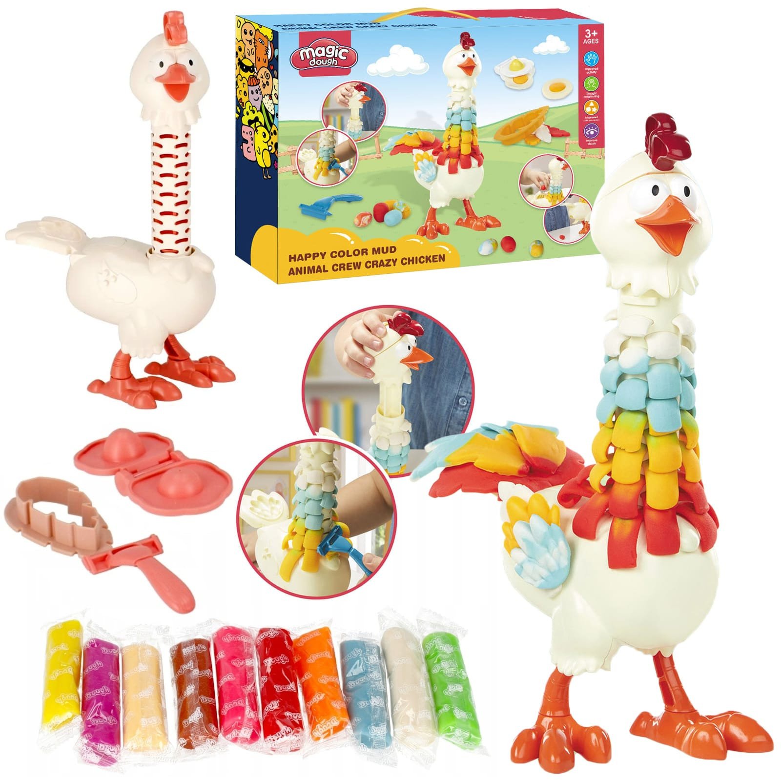 MASA PLASTYCZNA GOLENIE KOGUTA