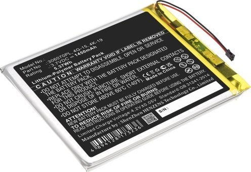 Cameron Sino Akumulator Bateria Typ 306070pl 4g-15 4k-19 Do Czytnika E-book Pocketbook Digma / Cs-ptk626sl