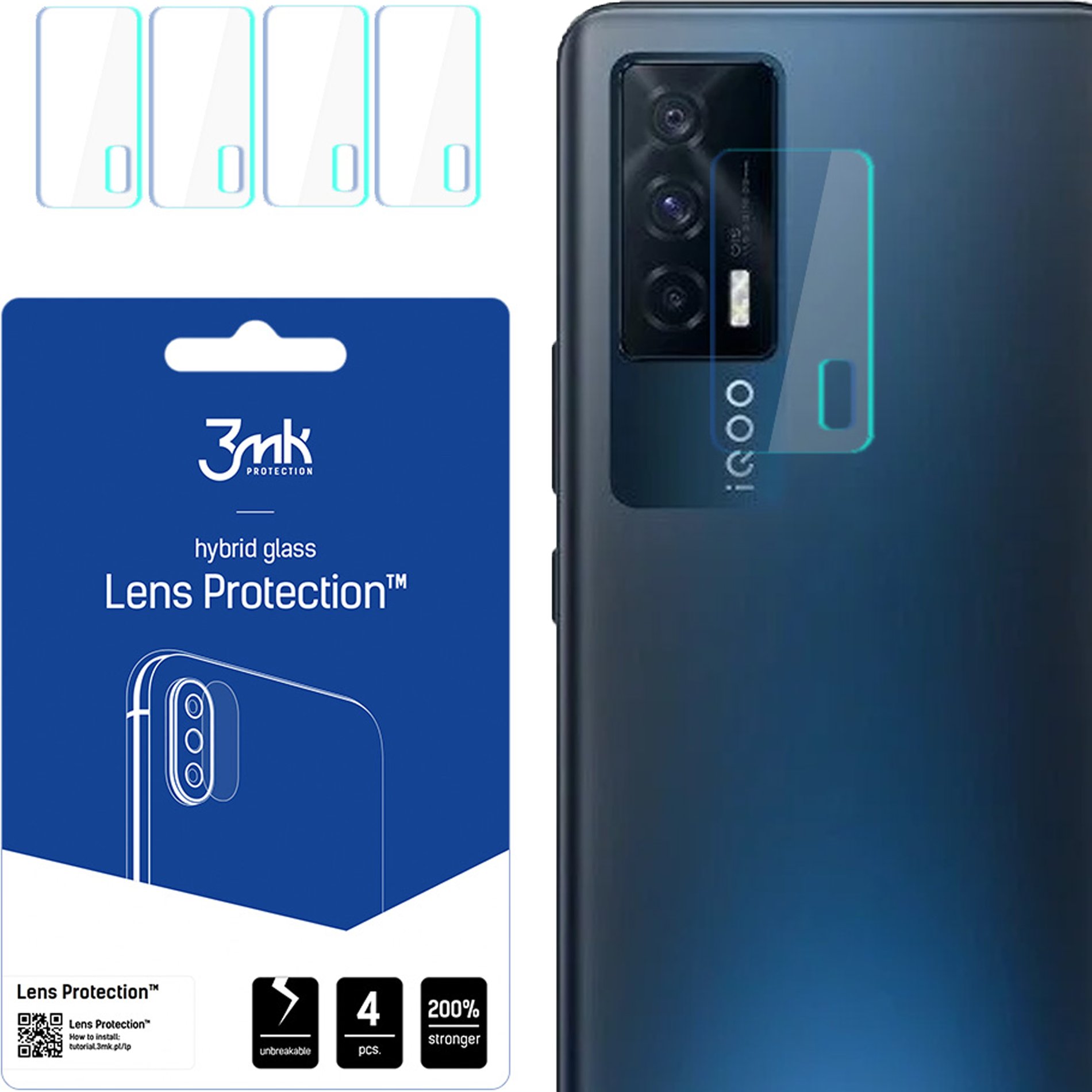 VIVO IQOO NEO 5 5G - 3MK LENS PROTECTION