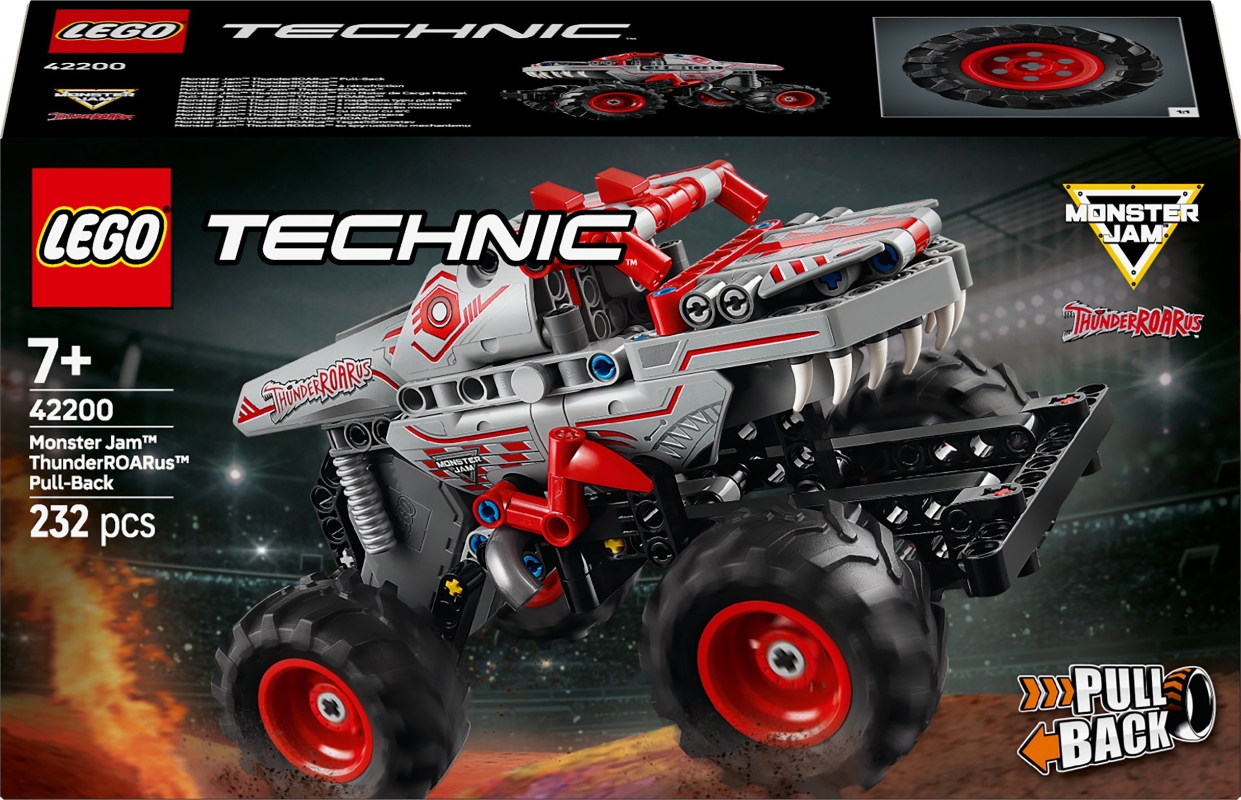 LEGO Technic Monster Jam™ ThunderROARus™ 4 szt. (42200)