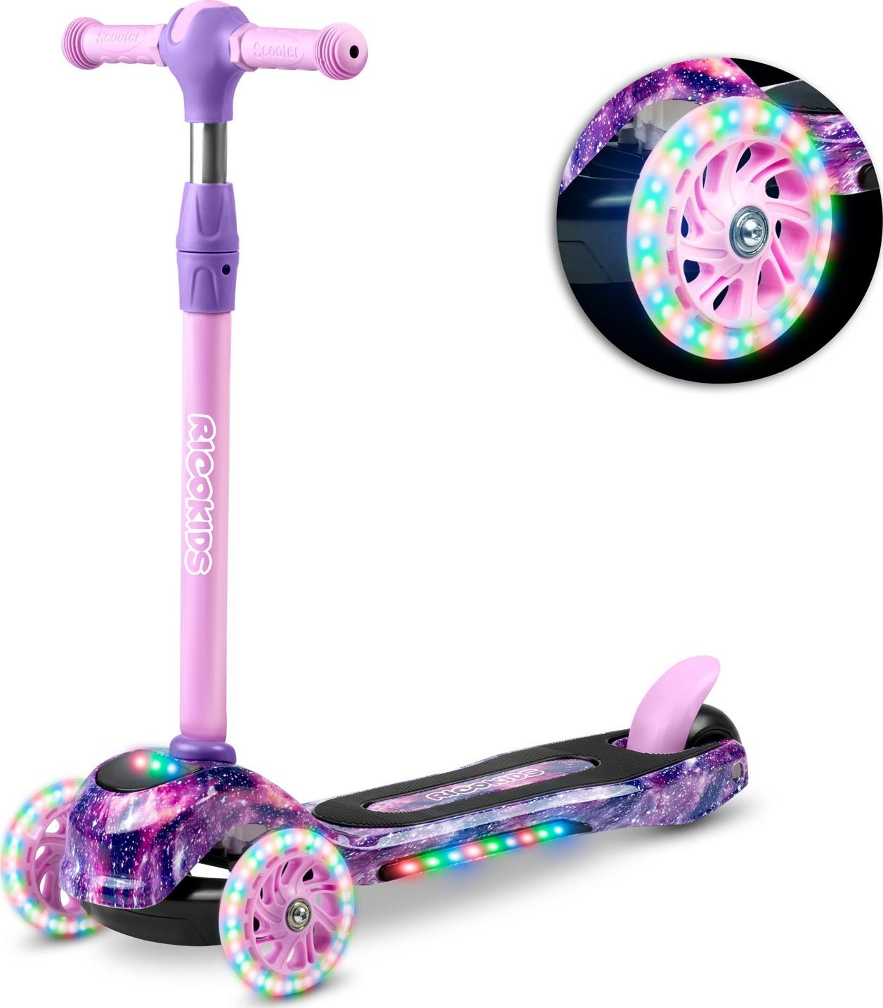 Hulajnoga Ricokids Piko Fioletowy (765013)