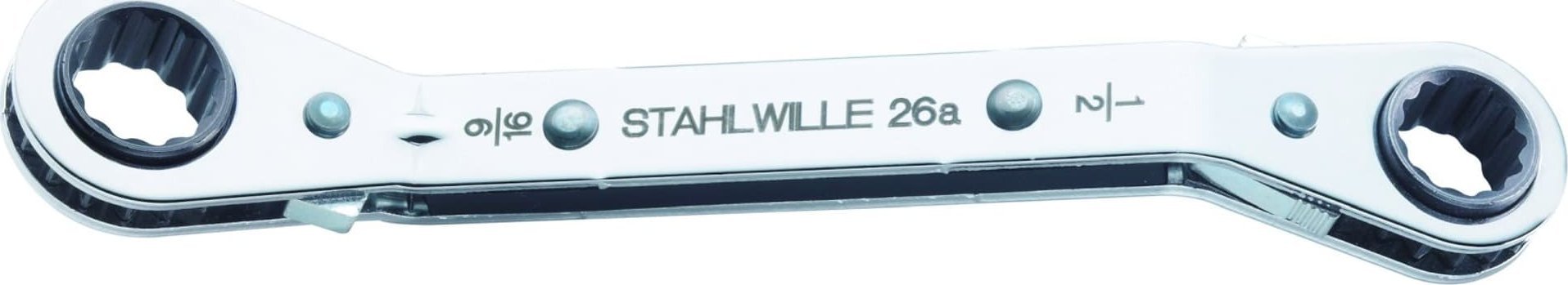 Stahlwille Klucz grzechotkowy 1/4"x5/16" odgięty, AS-drive
