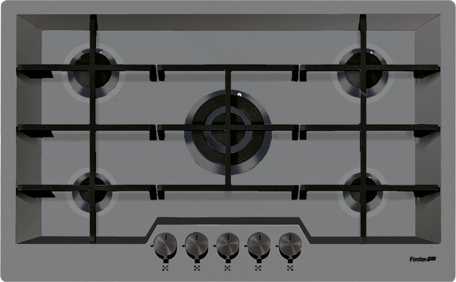 Płyta grzewcza Foster KE 5G HOB FL.MOUNT GUNMETAL