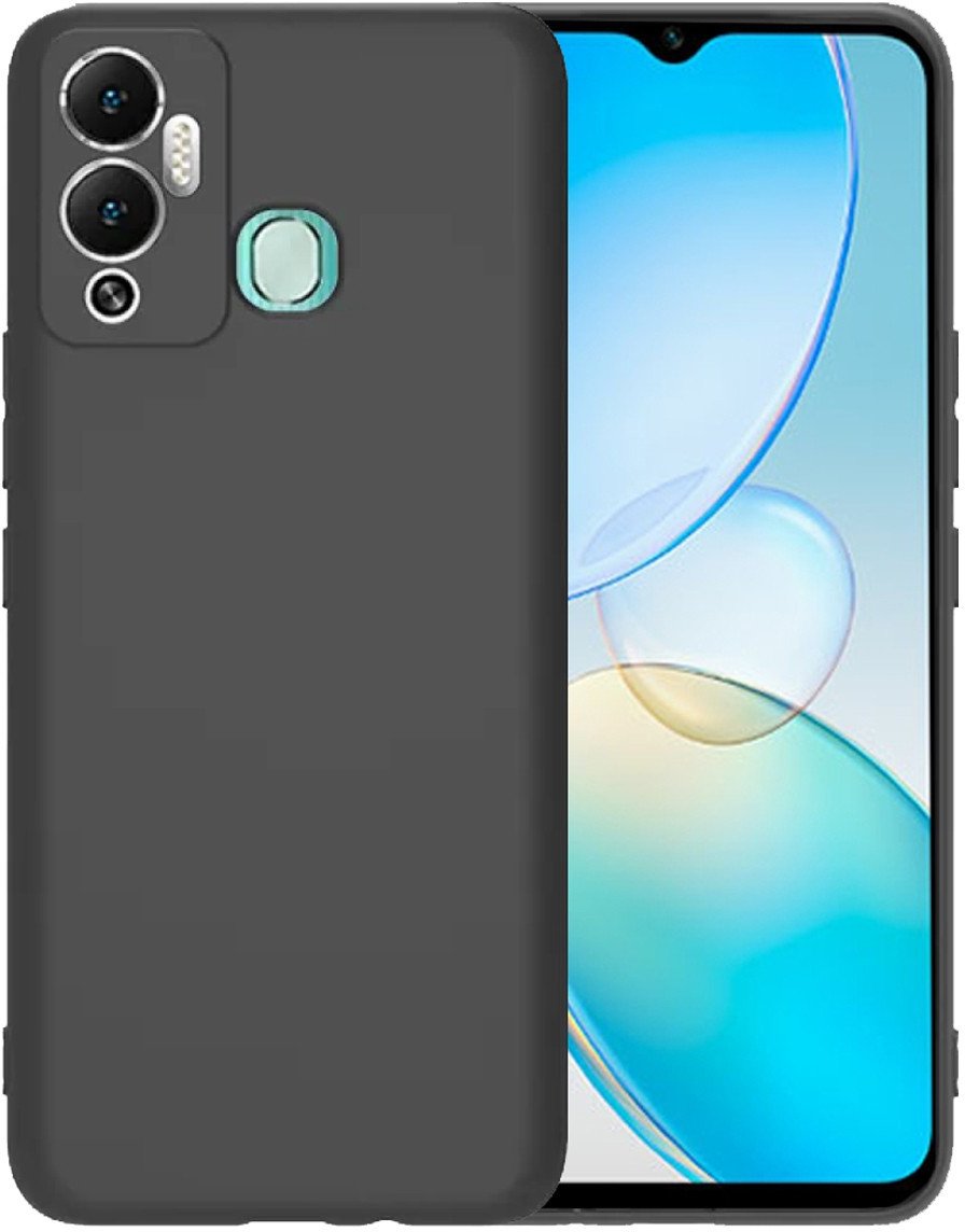 Etui matowe TPU do Infinix Hot 12i, czarne