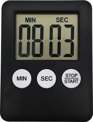 Home Appliances AG674 MINUTNIK KUCHENNY Z MAGNESEM LCD CZARNY