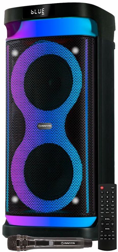 Głośnik Karaoke bluetooth Power Audio ARGOS z mikrofonem