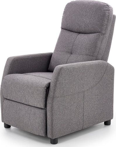 Halmar Fotel Felipe szary rozkładany kolor szary