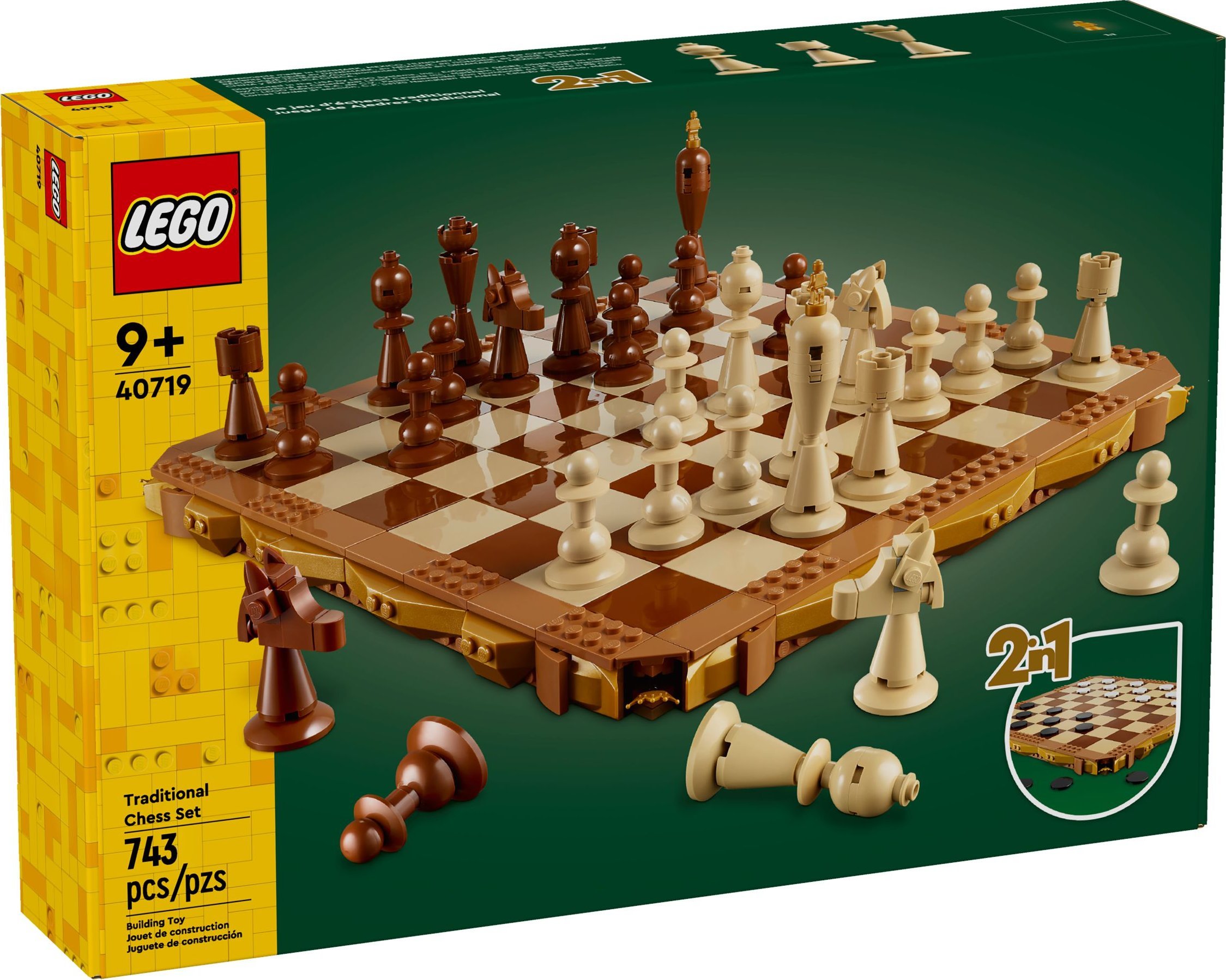 LEGO Exclusive Tradycyjny zestaw szachów (40719)