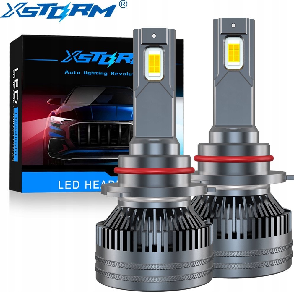 SKLEPLEDY MINI ŻARÓWKI HB3 HB4 LED XSTORM 110W 23000LM CAN