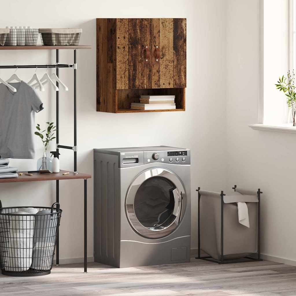 vidaXL Szafka ścienna Stare drewno 60 x 31 x 70 cm