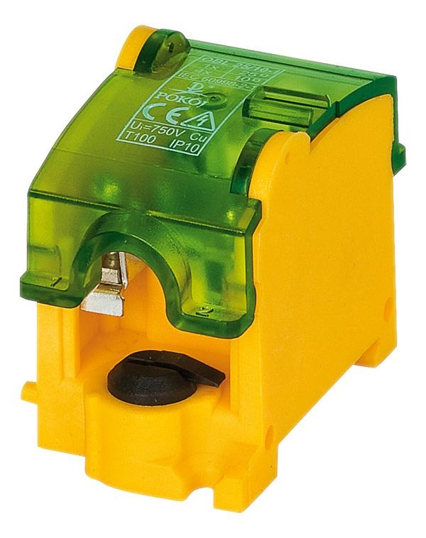 Pokój Odgałęźnik izolacyjny żółto-zielony OBL 25/10-1 - A13-6011