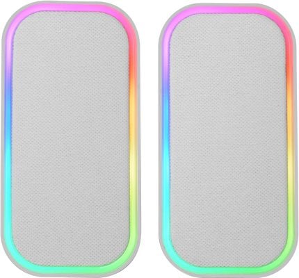 Mars Gaming MSOMW USB DSP Stereo PC Speakers 20W / RGB / Bluetooth 5.3