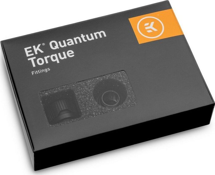 EK Water Blocks EK Water Blocks EK-Quantum Torque HTC 12 - 6er-Pack, schwarz