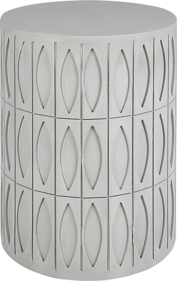 Beliani Stolik pomocniczy szary DEARA