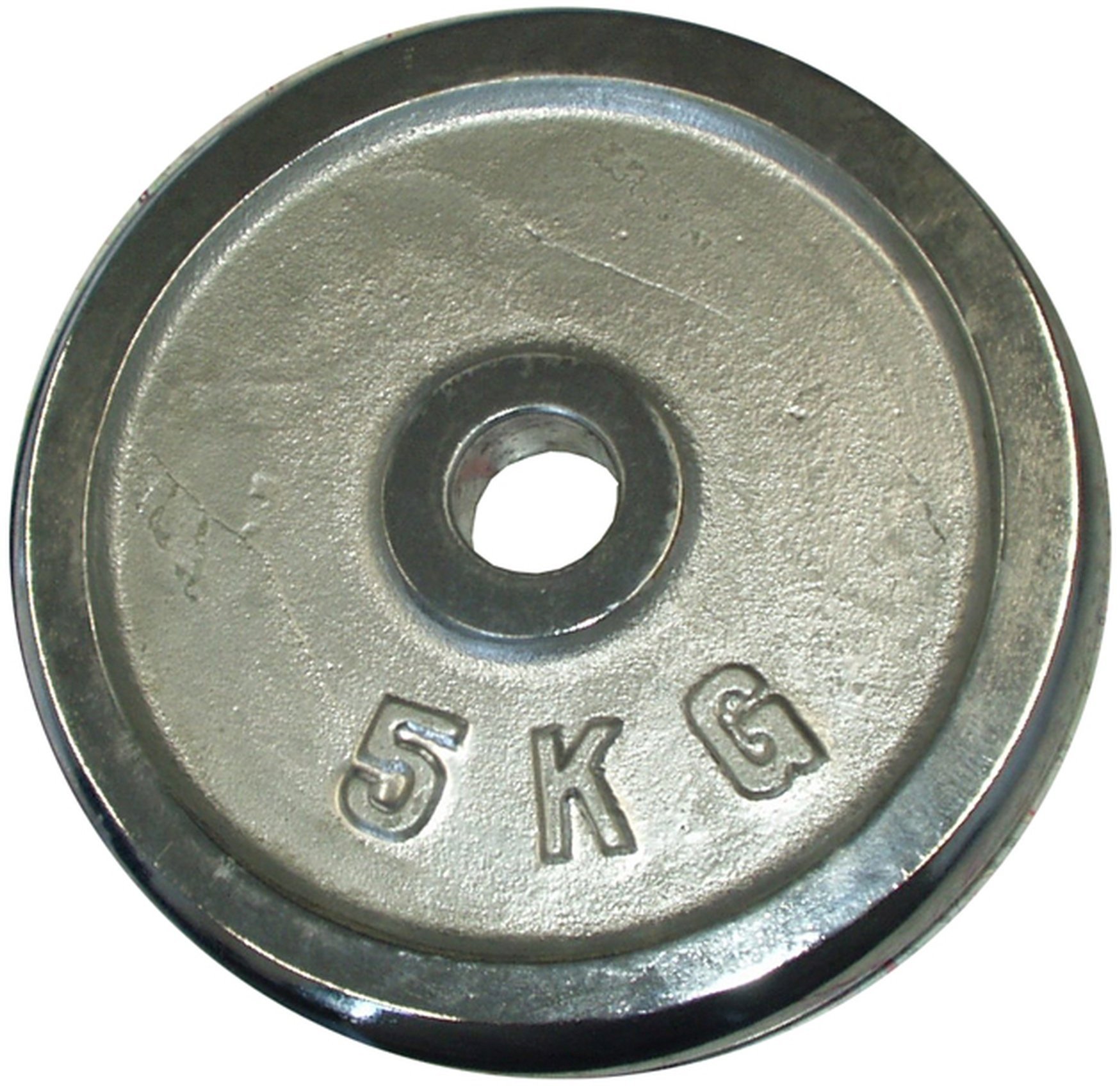 Obciążenie Talerz Chromowany do Gryfów Ćwiczeń KUBISPORT 5 kg 30 mm