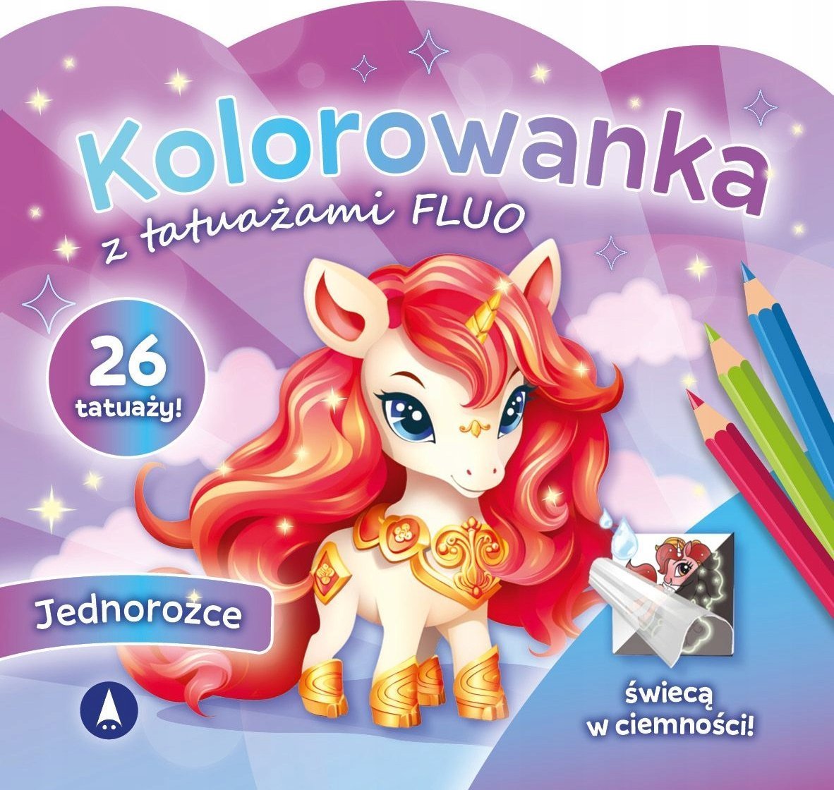 Skrzat Fluo-jednorozce 77575