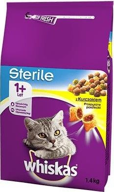 Whiskas Sterile Kurczak 1,4kg