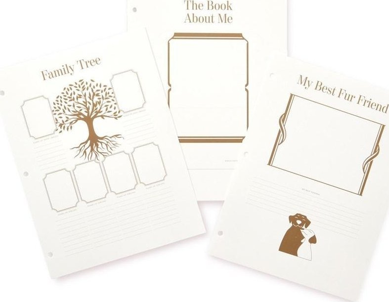 Papier do fotoalbumu dla psów L 10szt