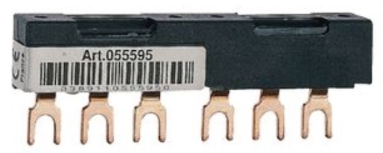 Schneider Szyna łączeniowa 3P 63A 54mm 2-odpływy widełkowa GV2G254