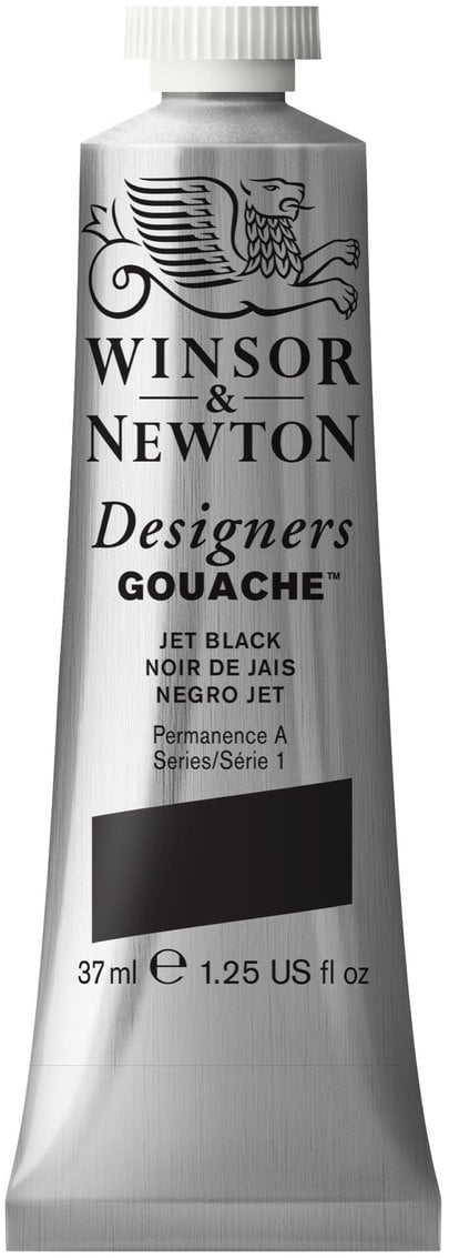 Designers Gouache 37ml Jet Black 335