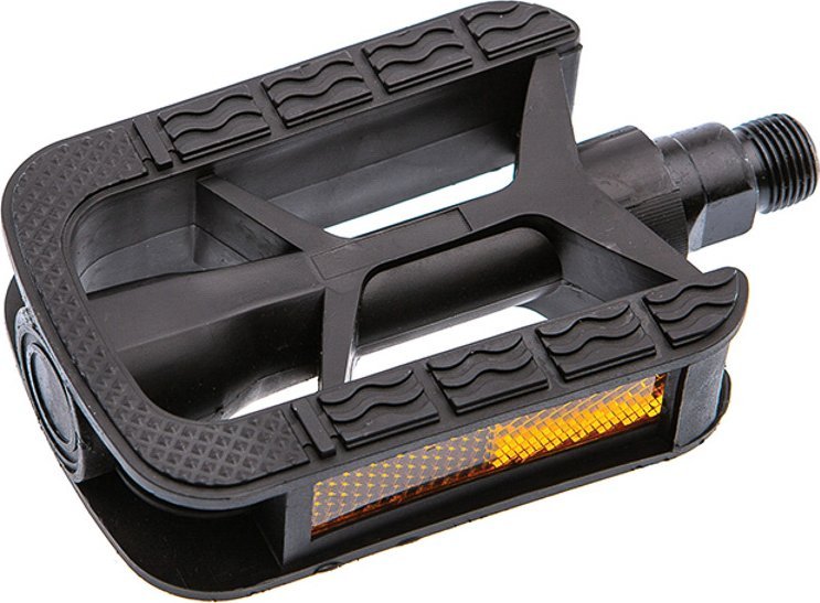 DeOne Pedały DEONE PVC z odblaskami, łożyska kulkowe