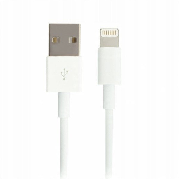 Kabel USB USB-A - Lightning 2 m Biały
