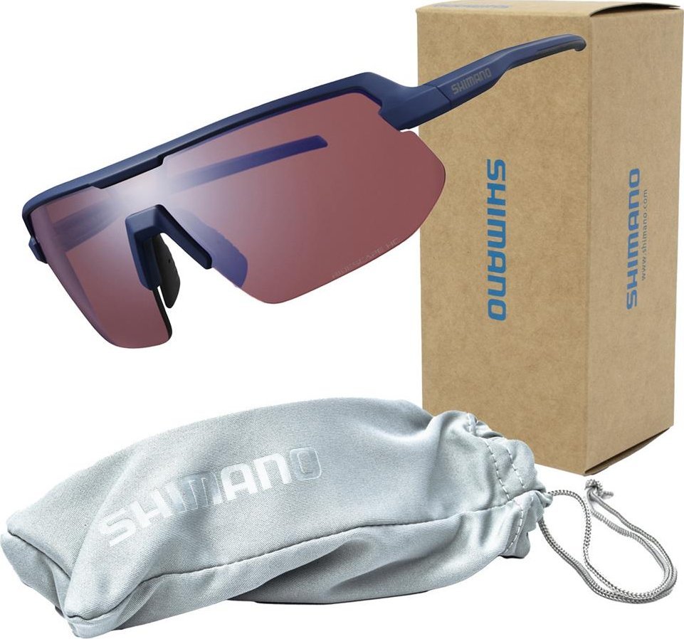 Shimano Okulary Shimano Twinspark białe, soczewki Ridescape HC- Wysoki kontrast