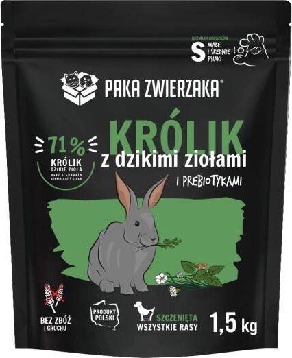 Paka Zwierzaka Paka Zwierzaka Seventh Heaven Królik z dzikimi ziołami Puppy S 1,5kg