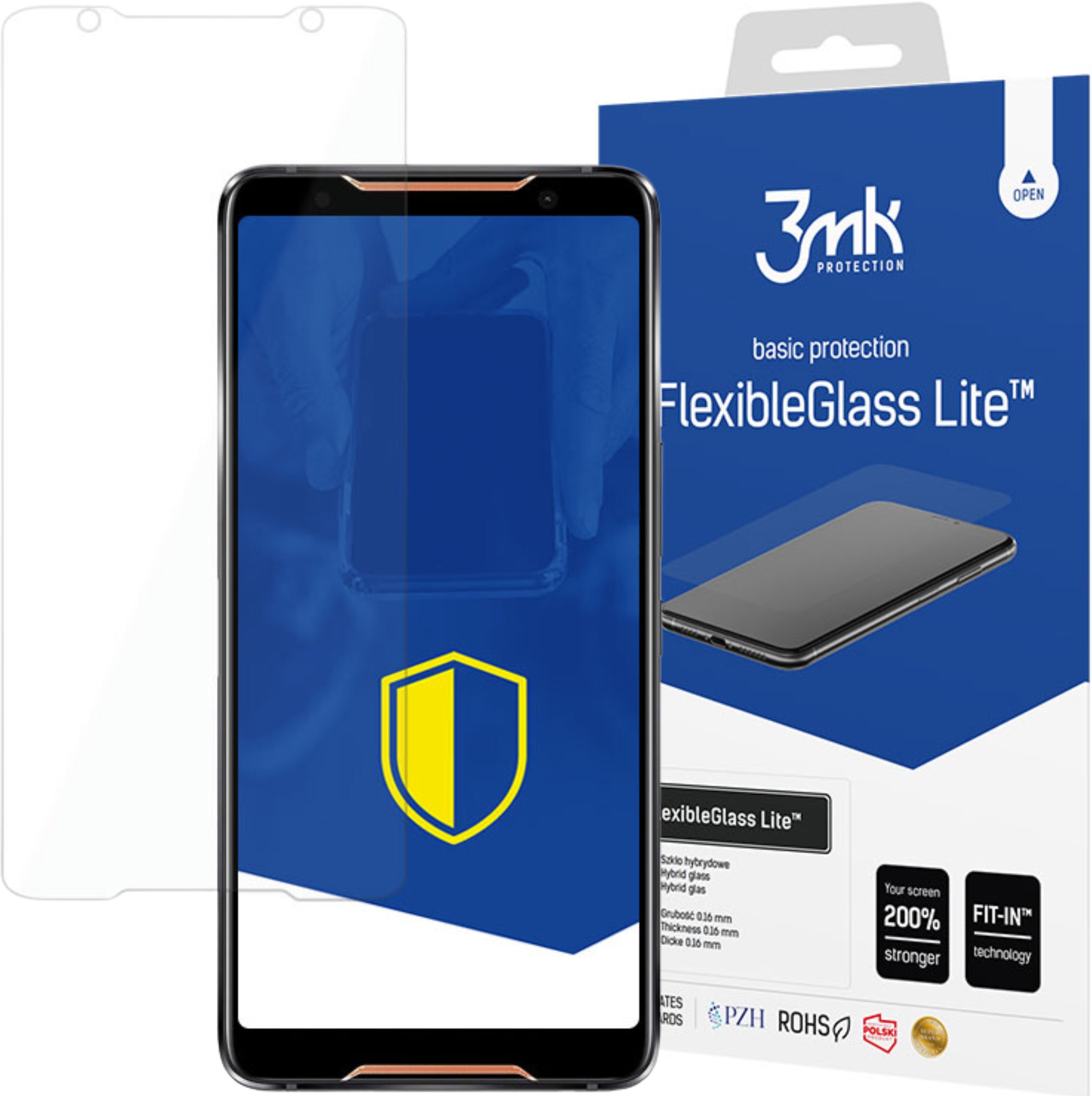 ASUS ROG PHONE - 3MK FLEXIBLEGLASS LITE