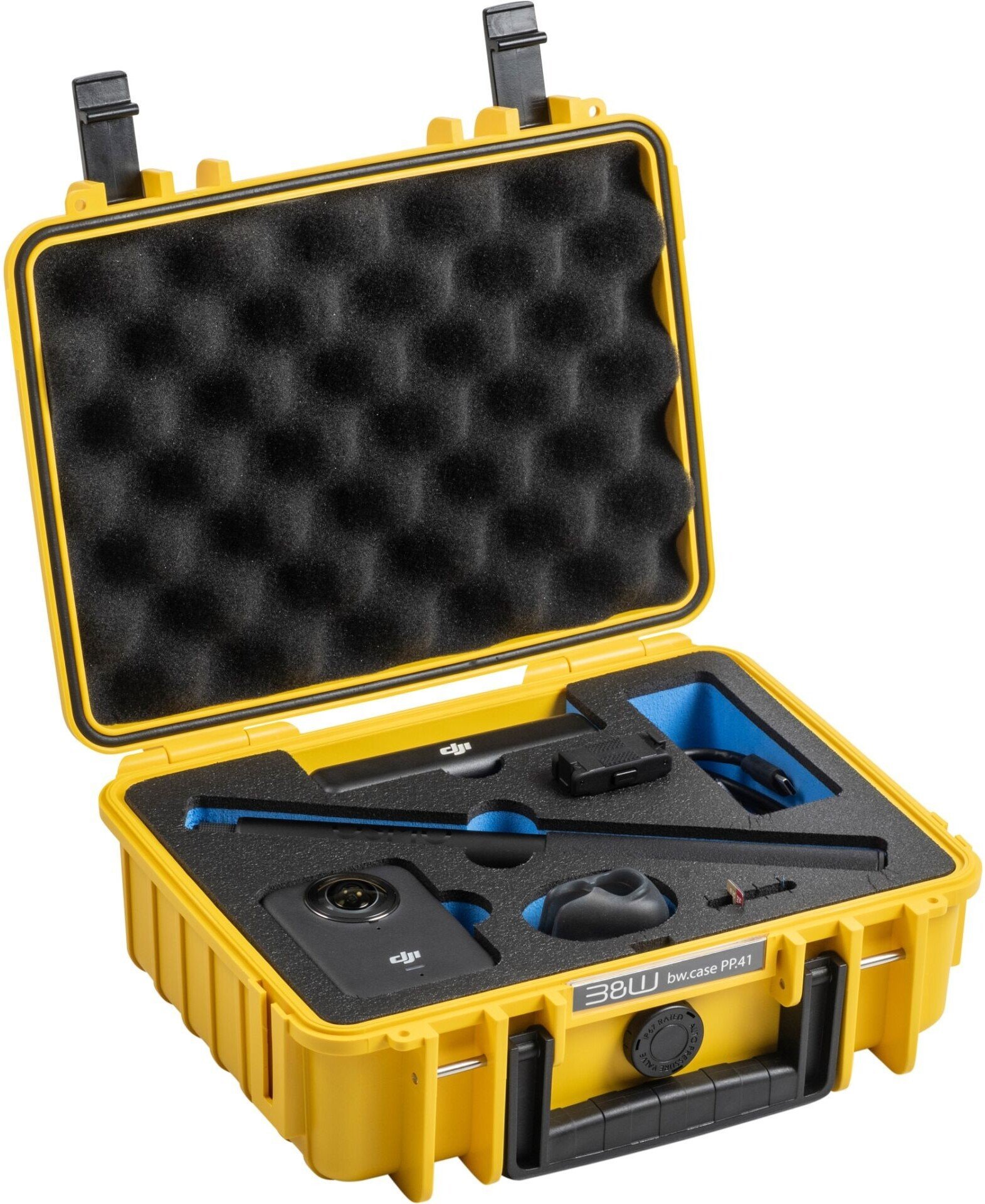 B&W action.case PP.41 gelb f. DJI Osmo 360