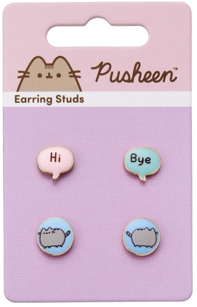 Pusheen Kolczyki Podwójne - Urokliwy Akcent dla Twojego Stylu i Radości