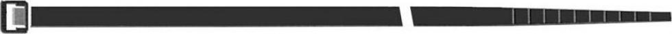 Sapiselco Opaska kablowa z nylonu czarna 1330x9mm 100szt. SapiSelco
