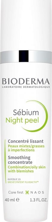 Bioderma Sebium Night Peel delikatny peeling do twarzy na noc 40ml